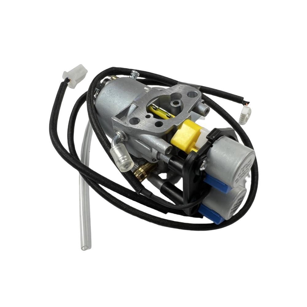 POWER PRODUCTS Carburetor Assembly with Stepper Motor, Gaskets & Fuel Line for Predator 5000 Watts Dual-Fuel Inverter Generator (Fits SKU 71367, 70143)