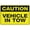 Warning Sign 5, variant on Caution Vehicle In Tow Retro Vintage Sign Home Bar Pub Kitchen Restaurant Wall Deocr Plaque Signs 12X8Inch