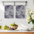 thumbnail image 3 of Purple Grey Abstract Kitchen Towels Set of 1, Modern Graffiti Distressed Mottled Art Absorbent Dish Towels for Kitchen, Microfiber Hand Towel, Quick Drying Tea Towel for Cleaning Dishcloths, 3 of 7