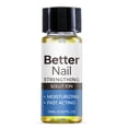 thumbnail image 2 of Lenkho Fast Acting Liquid Nail Strengthener, Clear Nail Repair Treatment with Keratin & Aloe Vera for Weak, Brittle Nails, Plant-Based Formula, Hydrates Cuticles, 15ml, 2 of 7