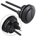 thumbnail image 4 of Wodtesl Black Dual Flush Toilet Button Round Head 2.3 inch Water-Saving Tank Repair Kit Modern Bathroom Accessory, 4 of 11