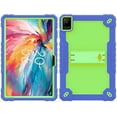 thumbnail image 2 of SOATUTO for TCL TAB 10 NXTPAPER 5G 10.4 Inch Tablet Case, Heavy Duty Protective Case Cover with Kickstand for TCL TAB 10 NXTPAPER 5G 10.4 Inch Model 9199S Tablet (Navy Blue/Green), 2 of 7