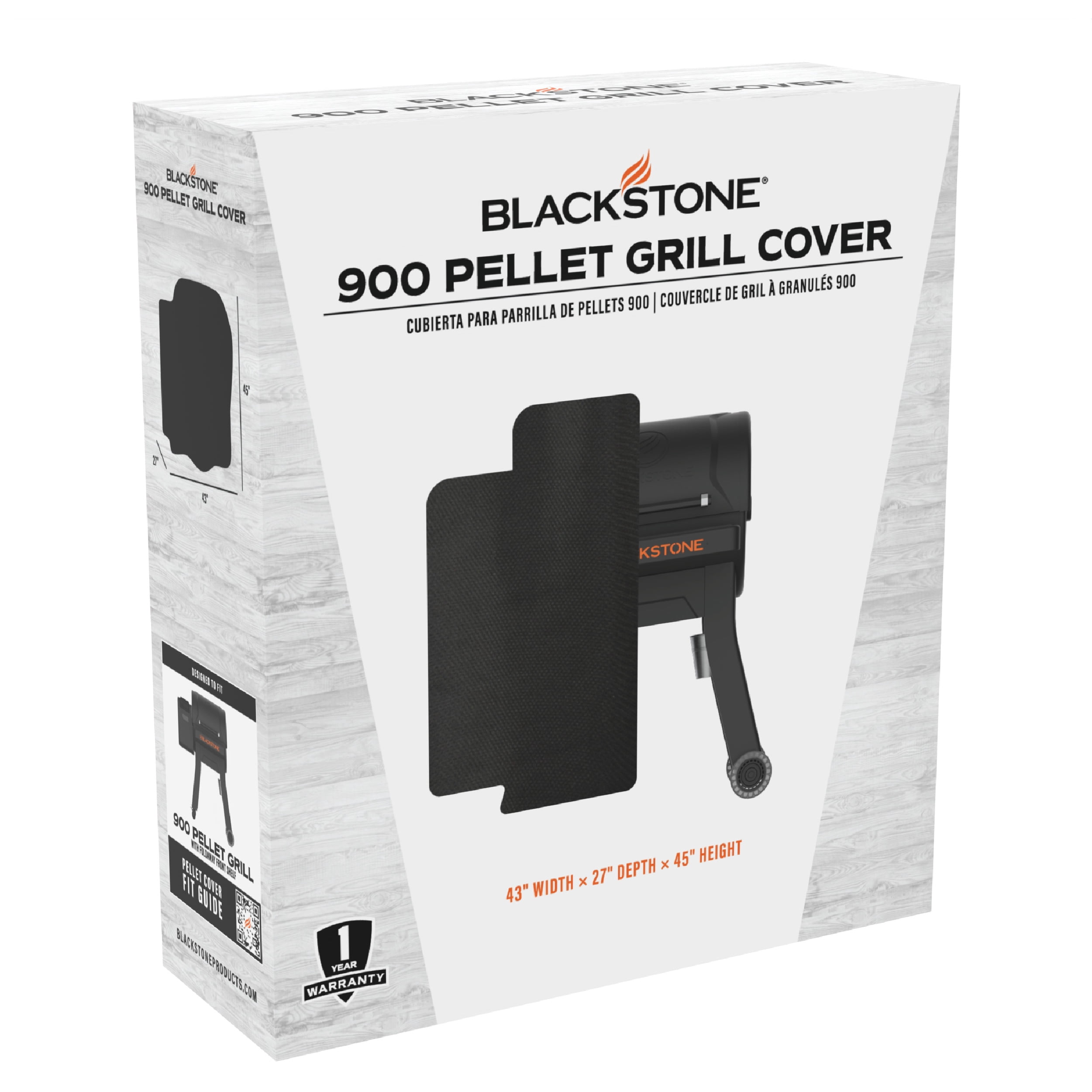 Blackstone 900 Pellet Grill Smoker Cover – 43"L x 27”W x 45”H