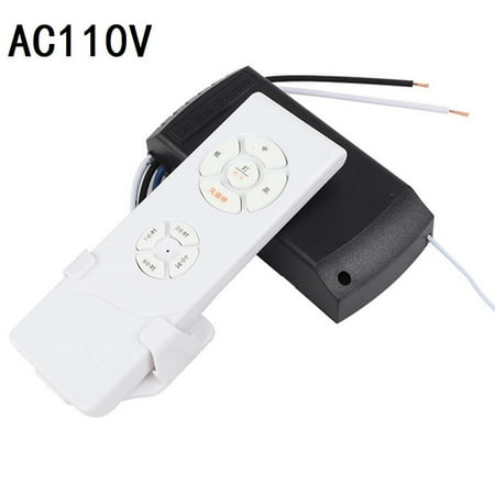 

QXKE Universal Ceiling Fan Lamp Remote Control Kit Timing Wireless Remote Controller