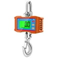 thumbnail image 2 of Balance-grue Numérique Orange Robuste avec Télécommande, Capacité de 1000 Kg/2204 Lb, Écran Rétroéclairé LCD, Conversion d'Unité (kg/Lb/N), Fonctions Maintien des Données/tare/zéro, Acier et Alliage d'Aluminium, 2 of 6