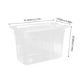 thumbnail image 2 of QJUHUNG Cuiseur Vapeur Cuisson Récipient sous Vide Mijoteuse Praticité Transparente, 2 of 8