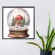 thumbnail image 5 of 5D bricolaje taladro redondo completo diamante pintura casa de Navidad bola de cristal decoración del hogar JShteea El nuevo, 5 of 9