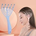 thumbnail image 3 of 1 Pc Head Massager Scalp Neck Comb Roller Five Finger 9 Claws Steel Ball Hand Held Relax Spa Hair Care For Hair Stress Relief, 3 of 8