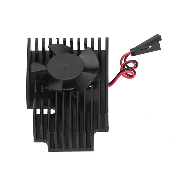 Disipador de calor Ticfox Aleación de aluminio negro para Raspberry Pi
