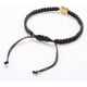 thumbnail image 5 of Pulsera de cuerda trenzada con letras iniciales y corazón para mujer, pulsera con eslabones del alfabeto ajustable hecha a mano, joyería, 5 of 5