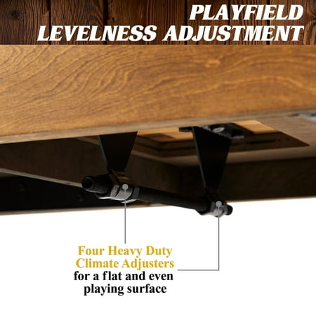 Barrington - Clyborne 12' Shuffleboard Table - Walnut