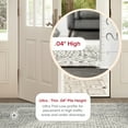 thumbnail image 4 of nuLOOM Hart SpinClean Abstract Tribal Machine Washable Area Rug, 4' x 6', Hart Grey, 4 of 13