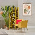 thumbnail image 3 of Stupell Industries Soft Organic Shape Botanicals Plants & Flowers Painting Brown Floater Framed Canvas Art Print Wall Art, 21 x 31, 3 of 10