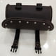 thumbnail image 3 of Bolsa de almacenamiento impermeable para el bolso de herramientas impermeable de cuero de la PU de Saddlebag de la motocicleta universal (marrón oscuro), 3 of 4