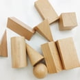 thumbnail image 4 of 10pcs Building Block Kids Education Toys Early Learning Cognitive geometric building toys (Light Yellow), 4 of 8