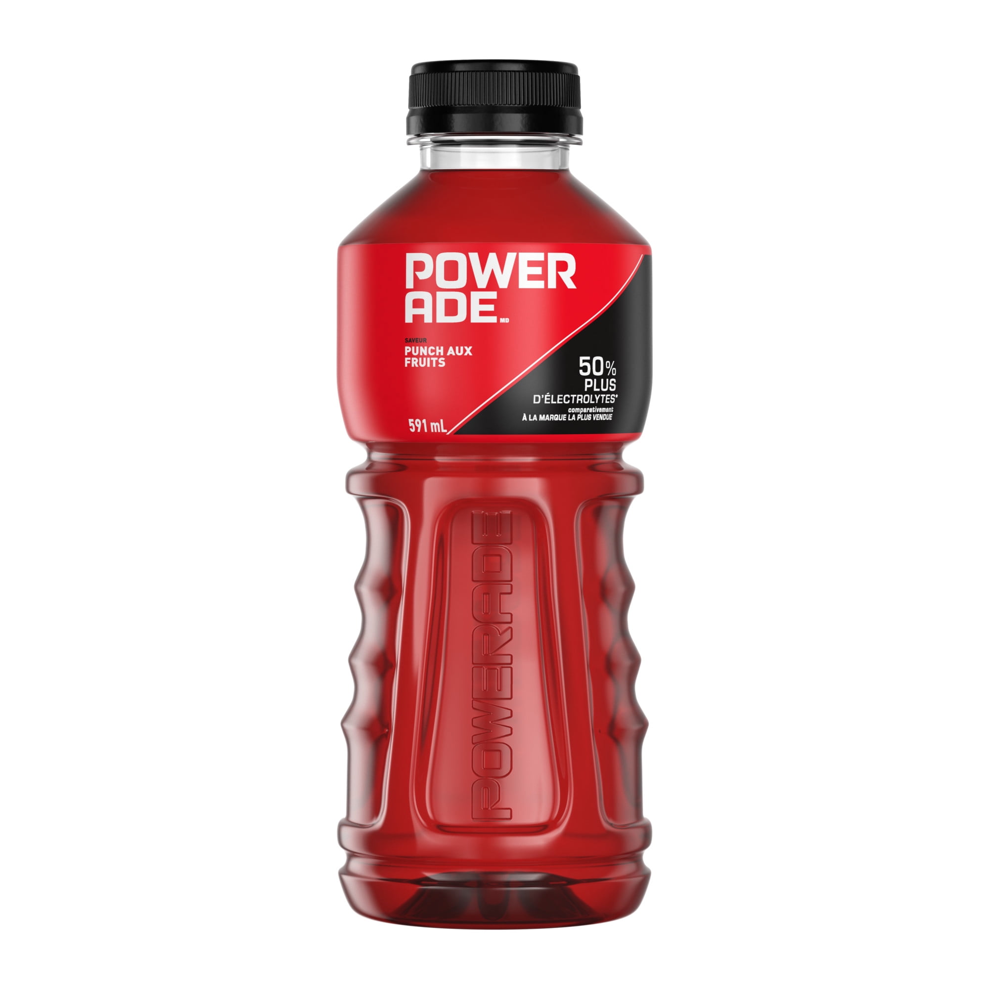 Powerade Fruit Punch Bottles, 591 mL, 6 Pack - Walmart.ca