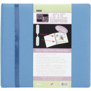 12x12” Blue Dot Scrapbook Album With Sheet Protectors - New! for Sale in  Ruston, WA - OfferUp