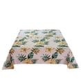 thumbnail image 3 of FEOLGEHLY Small/Twin/Full/Queen/King Sheets 91x47in Microfiber Flat Bed Sheets Only Floral Print Washable Bed Sofa Cover Wrinkle Free Deep Pocket Sheets All Inclusive Breathable Cooling Bed Sheets(S), 3 of 9