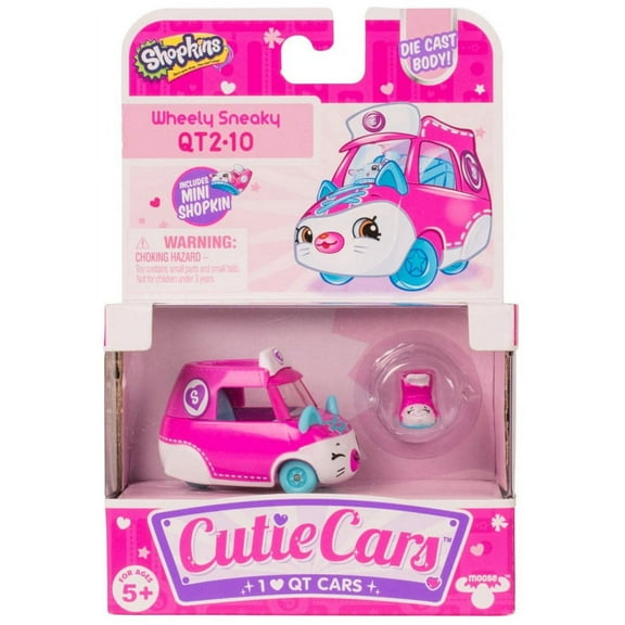 Cutie Car Shopkins Season 2, Single Pack Wheely Sneaky