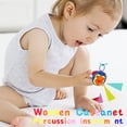 thumbnail image 3 of WLOELOEW C Roulettes en Bois à Doigts, Roulettes, Jouets d'Instruments de Musique pour Enfants, Style Mixte, Adapté aux Jouets Vocaux pour Enfants, 3 of 4