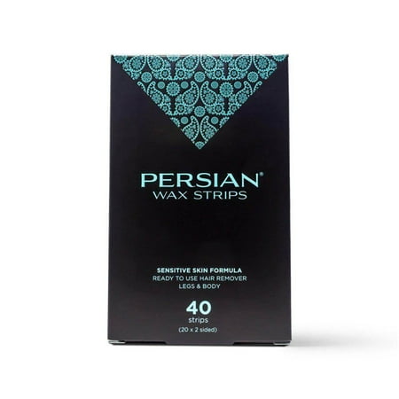 Parissa Persian Wax Strips for Legs - 40 Pack