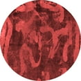 thumbnail image 1 of Ahgly Company Indoor Round Persian Red Bohemian Area Rugs, 8' Round, 1 of 4