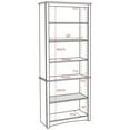thumbnail image 2 of Prepac Home Office 6-Shelf Standard Bookcase, White, 2 of 8