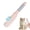 Pink, variant on Pet Self Cleaning Comb For Cats & Dogs - Self-Cleaning Deshedding Brush with Metal Teeth, Non-Slip Handle, Indoor Home