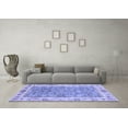 thumbnail image 3 of Ahgly Company Indoor Rectangle Oriental Blue Traditional Area Rugs, 4' x 6', 3 of 4