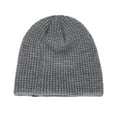 thumbnail image 6 of UTSJKR Winter Beanie for Men Women, Fleece Lined Beanie Soft Warm Knit Hat Ski Stocking Cuffed Cap Casual Solid Warm Caps Gray, 6 of 9