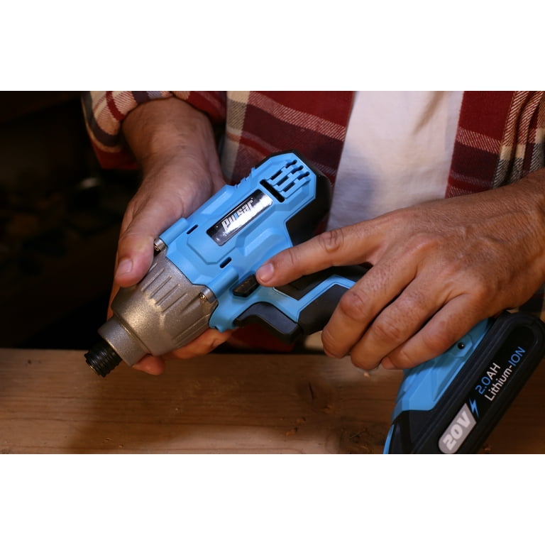 20V Cordless 2.0Ah Lithium-Ion Impact Driver 1/4