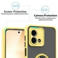 thumbnail image 6 of TJS Phone Case for Motorola Moto G Stylus 5G 2023, 360 Degrees Rotating Metal Ring Magnetic Support Kickstand Cover for Moto G Stylus 5G 2023 (Black), 6 of 6