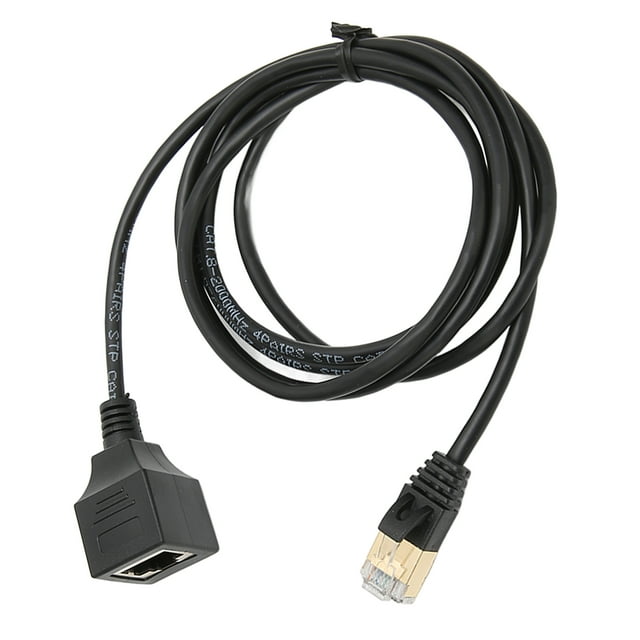 CAT8 Ethernet Cable, RJ45 Straight Head Ethernet Cable Easy To Plug Unplug Male To Female For Servers For Switches