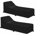 thumbnail image 1 of Funda resistente para sillón de exterior, tela Oxford 210D resistente a la intemperie con revestimiento resistente al viento y a los rayos UV, protección para muebles de patio para jardín, terraza,, 1 of 5
