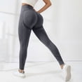 thumbnail image 5 of Butt Lifting Anti Cellulite Leggings for Women 3D Cellulite Leggings Full Length Buttery Soft Yoga Pants Butt Lift Anti Cellulite Leggings Seamless Scrunch Butt Yoga Pants Stretchy Yoga Pants, 5 of 7
