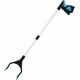 thumbnail image 1 of Pickup Tools, 32" Foldable Extension Grabber, Aluminum Disabled Aid Tool with Rotating Rubber Gripper, Long Arm Extension for Trash Picker - Blue, 1 of 5
