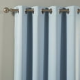 thumbnail image 4 of Best Home Fashion Solid Shiny Back Room Darkening Grommet Curtains, 4 of 10