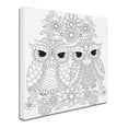 thumbnail image 2 of Trademark Fine Art 'Night Owls 5' Canvas Art by Hello Angel, 2 of 3