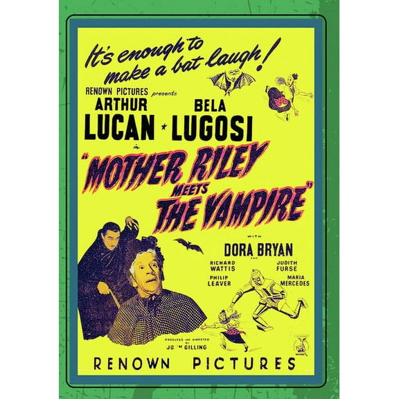 Mother Riley Meets The Vampire (DVD), Sinister Cinema, Horror