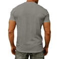 thumbnail image 7 of NinXxx Men's Short Sleeve Pocket Crew Neck Casual Outdoor Tee Grey XXL, 7 of 7