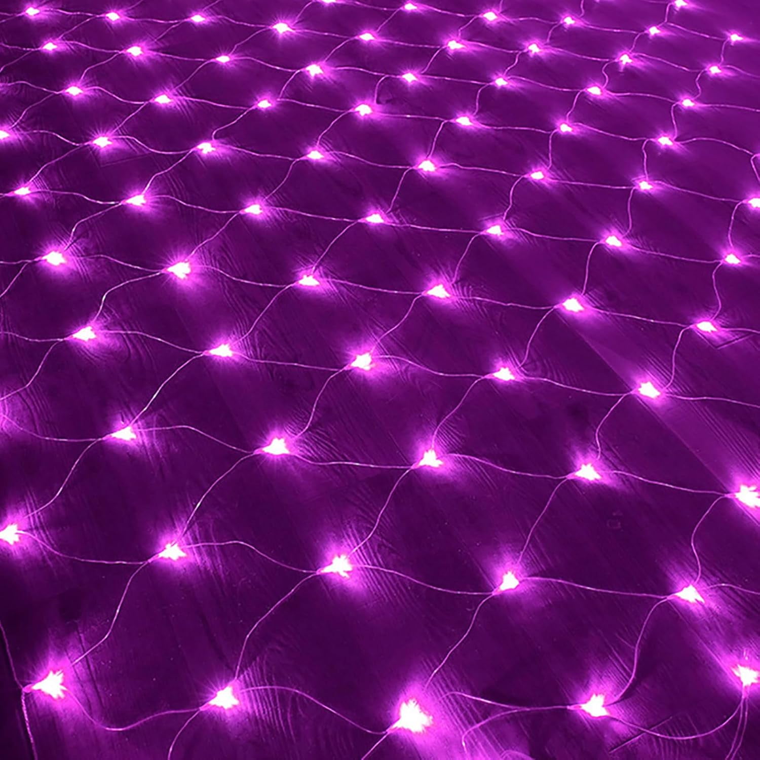 Solar Net Lights Outdoor Garden, 100LED 1.1M X 1.1M Waterproof 8 Modes Solar Mesh Fairy Icicle String Lights for Backyard Patio Gazebo Fence Lounge Party Decoration