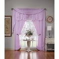 thumbnail image 2 of Emelia Original Voile Panel 90", Lilac, 60" W X 90" L, 2 of 2