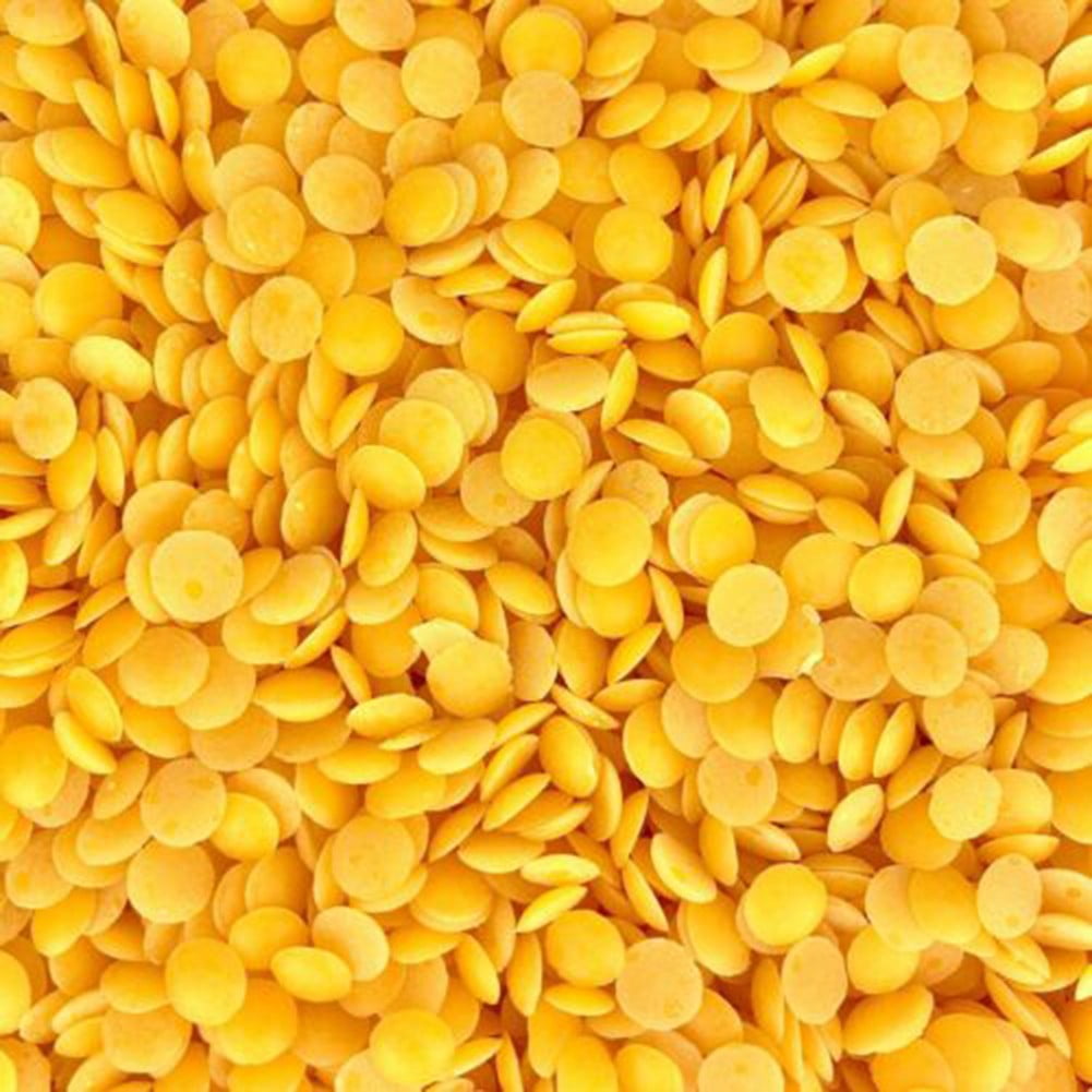1000g Pure Natural Beeswax 100% No Added Soy Wax DIY Handmade Gift Wax Candle Making Supplies Yellow And White Beeswax