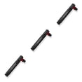 thumbnail image 4 of QualitChoice Bicycle Pump Portable Mountain Bike Tire Inflator Retractable Dual Valve Basketball Outdoor Riding Pumps with Needle Black 3Set, 4 of 6
