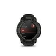 thumbnail image 3 of Garmin Instinct 3 45mm, AMOLED Display, Rugged Outdoor GPS Smartwatch, Metal-Reinforced Bezel, Built-in Flashlight, Up to 18 Days of Battery Life, Black with Wearable4U Bundle, 3 of 5