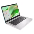thumbnail image 2 of HP Chromebook 14A-NA0062TG Intel Pentium Silver N5030 4GB 128GB 14" HD Chrome, Built-in Bluetooth, Backlit Keyboard, Teal, 2 of 5