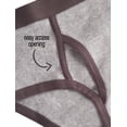 thumbnail image 2 of Mallary by Matthew 8 Pack Basics Multicolored Elastic Briefs M, 2 of 4
