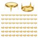 thumbnail image 1 of Uxcell Remaches de Cúpula Redonda [100pcs] - Remaches de Cúpula Redonda de 16mm, Clavos de Metal para Manualidades de Cuero y Sombreros y Ropa - [Dorado], 1 of 6