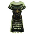 thumbnail image 4 of VINTAGE TYPEWRITER Pop Art Short Sleeve Dress Women Summer Evening Dresses Ladies Sundress, 4 of 7