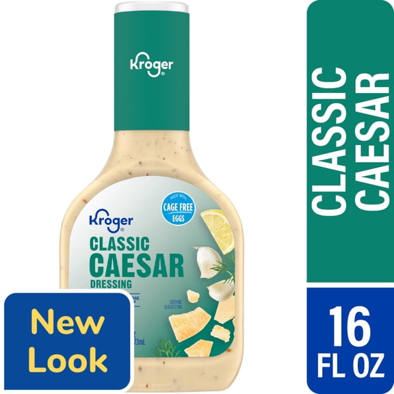Kroger Classic Caesar Salad Dressing 16 fl oz - Pack of 1